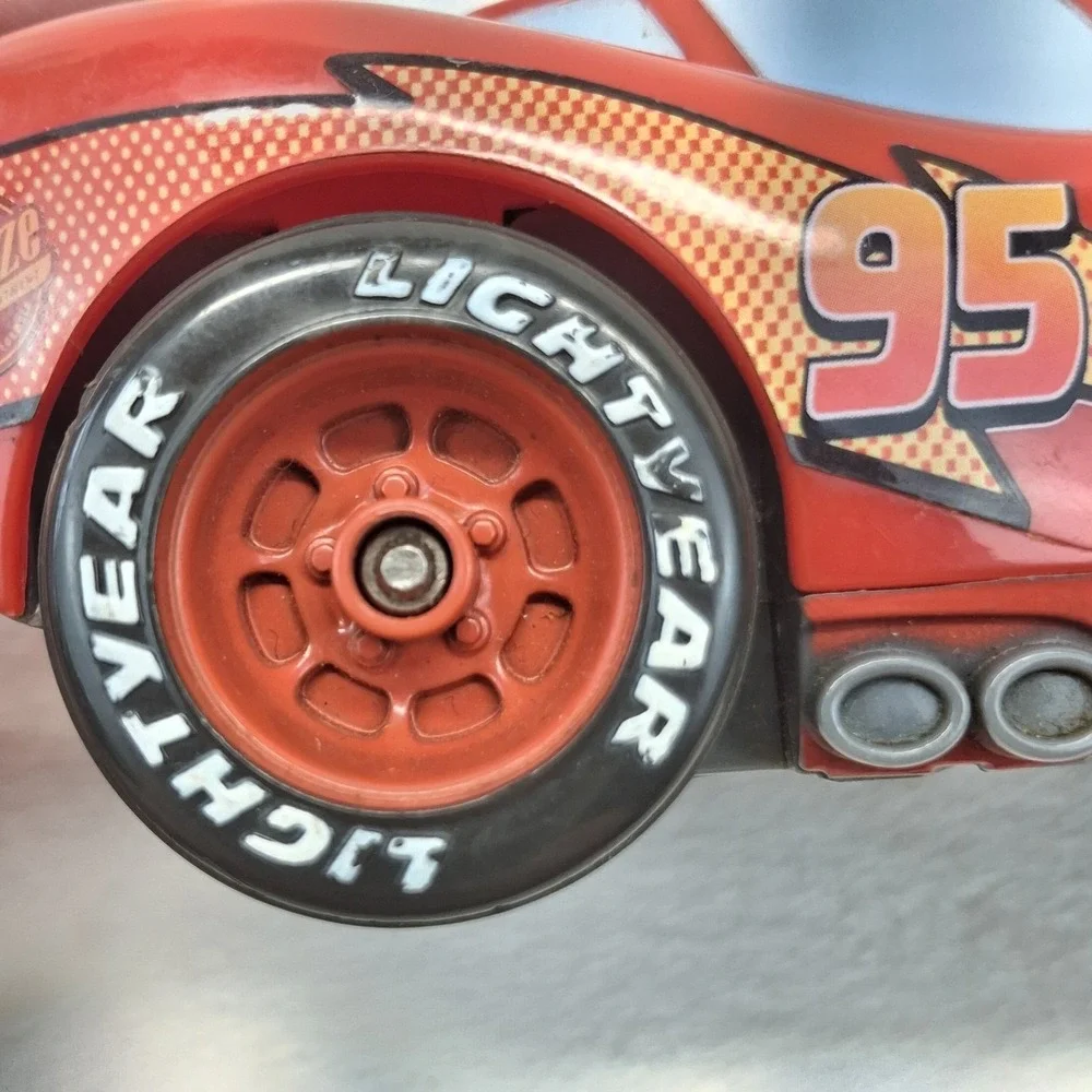 Lightning Mcqueen Shake N Go Tongue Out Rare Disney Pixar Cars Vtg 2005 Tested